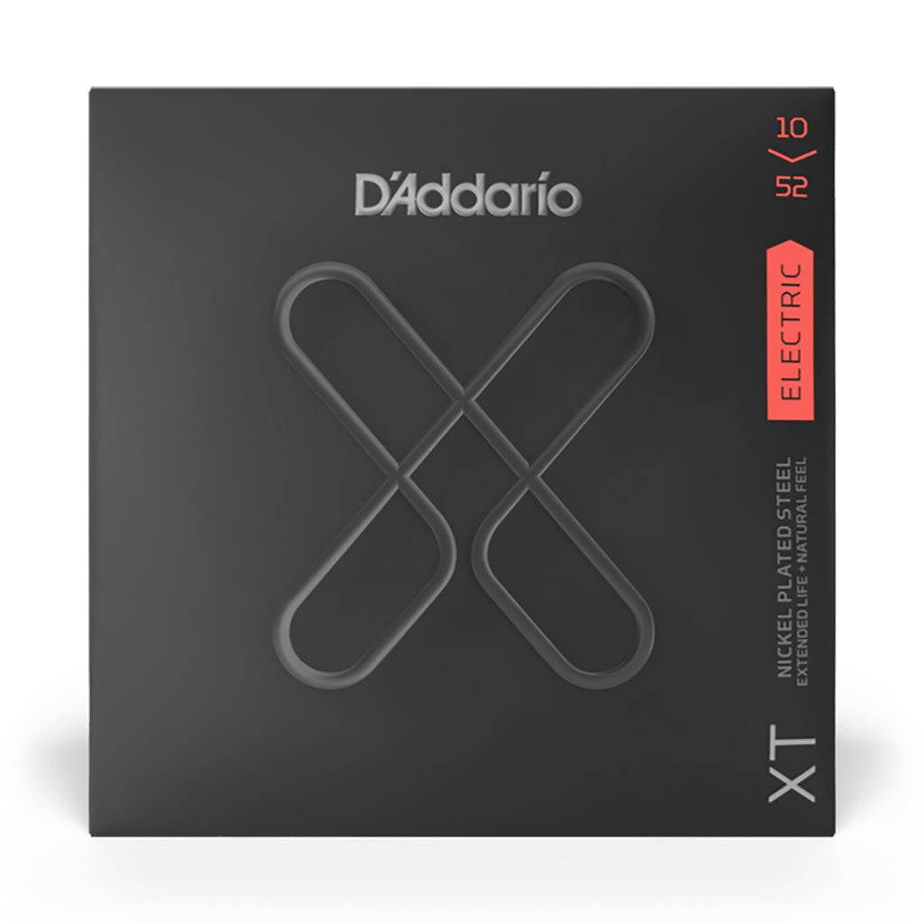 D&#39;Addario - XTE1052 - Electric Guitar XT Light Top/Heavy Bottom 10-52 - Electric Guitar Strings