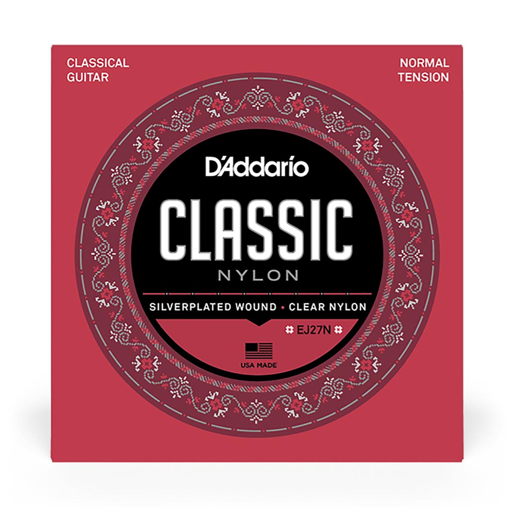 D&#39;Addario - EJ27N - Nylon Normal Tension - Classical Guitar Strings