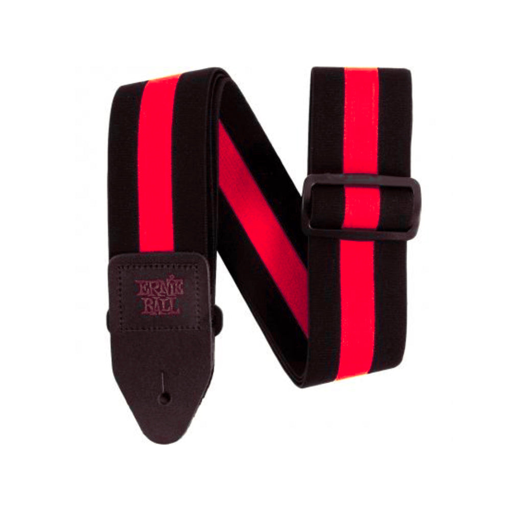 Ernie Ball - Stretch Comfort Strap – Racer Red