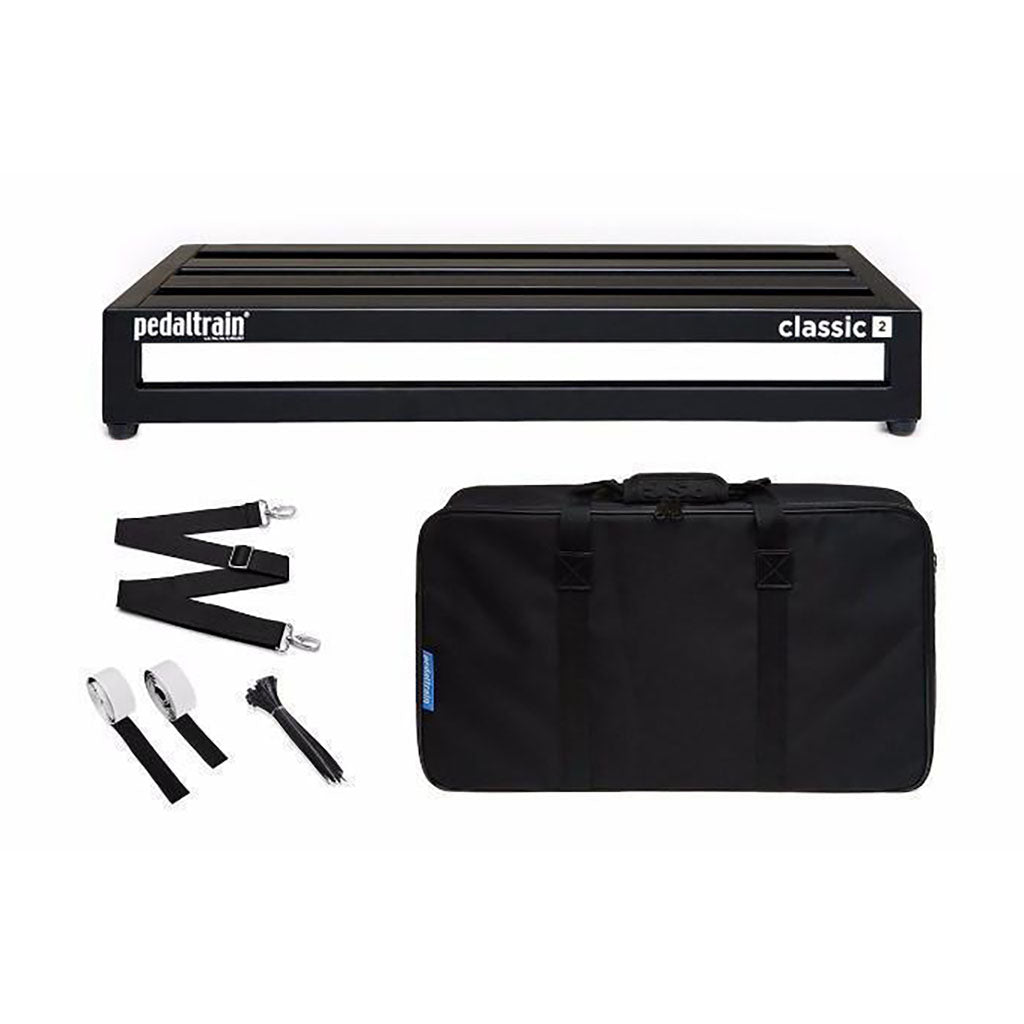 Pedaltrain PT-CL2-SC Classic 2 Pedal with Soft Case - Sky Music