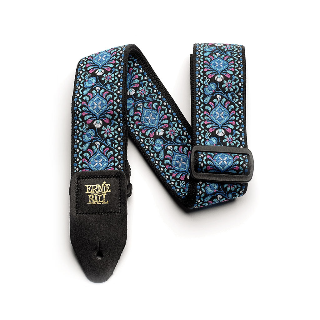 Ernie Ball E4097 Jacquard Guitar Strap - Indigo Orchid