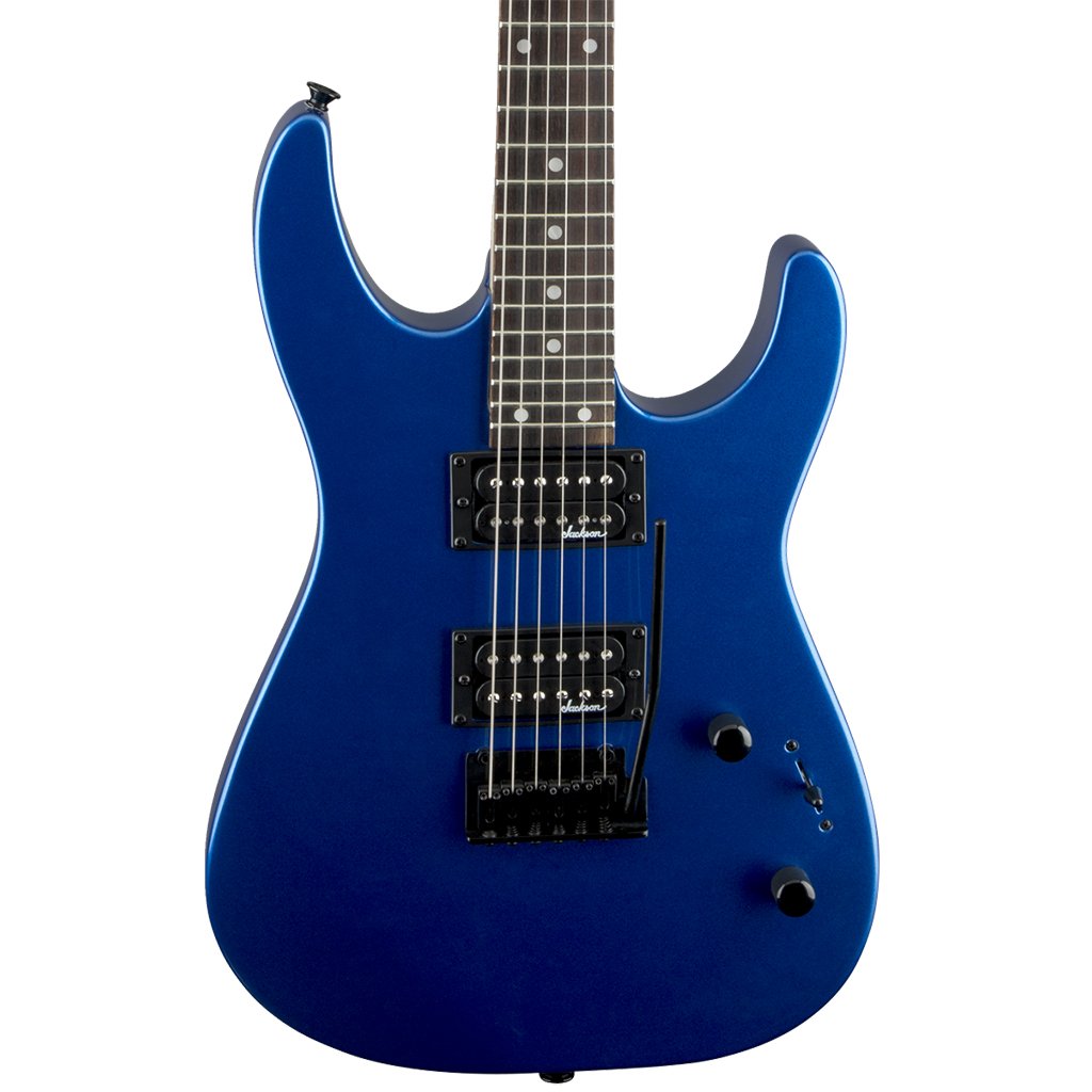 Jackson - JS Series Dinky JS12 - Metallic Blue - Amaranth Fingerboard