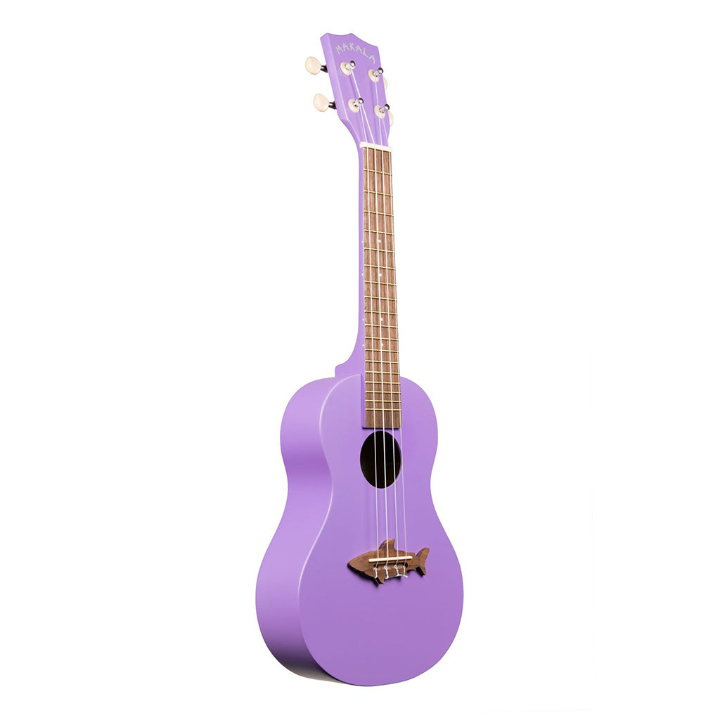 Makala Soprano Ukulele Shark Bridge - Purple