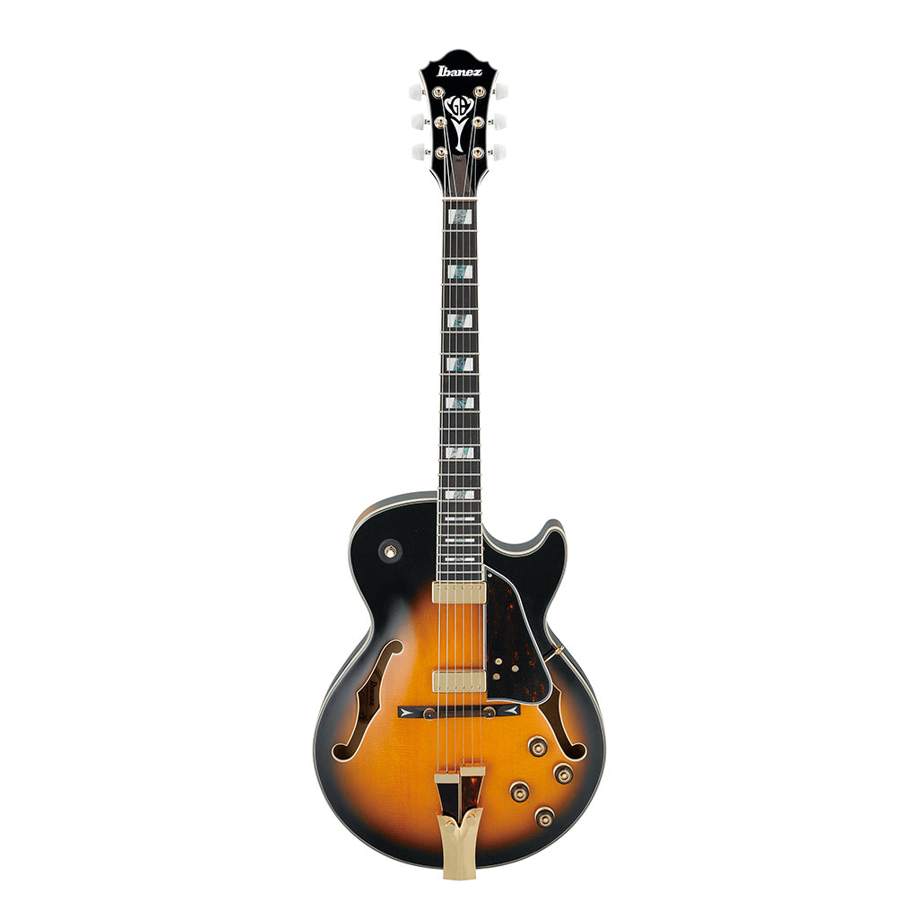 Ibanez GB10SE George Benson Archtop Brown Sunburst