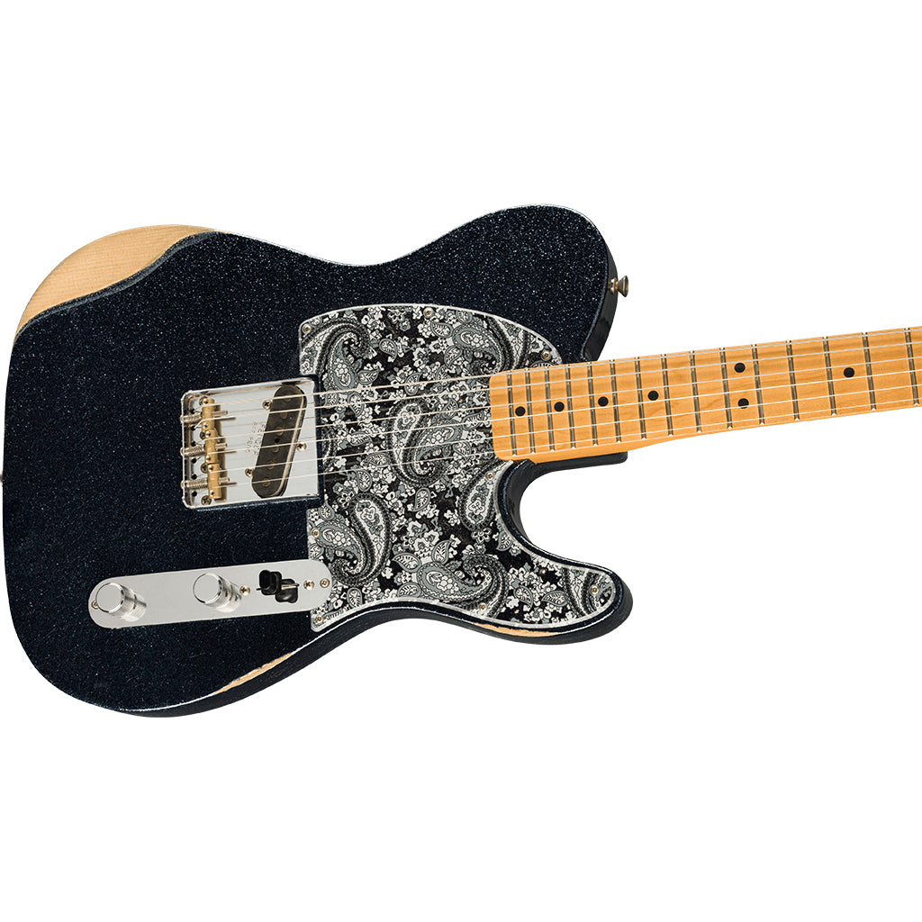 Fender - Brad Paisley Esquire® - Maple - Black Sparkle-Sky Music