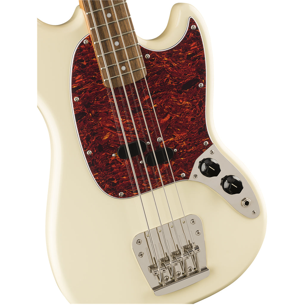 Fender Squier Classic Vibe 60s Mustang Bass Olympic White Laurel
