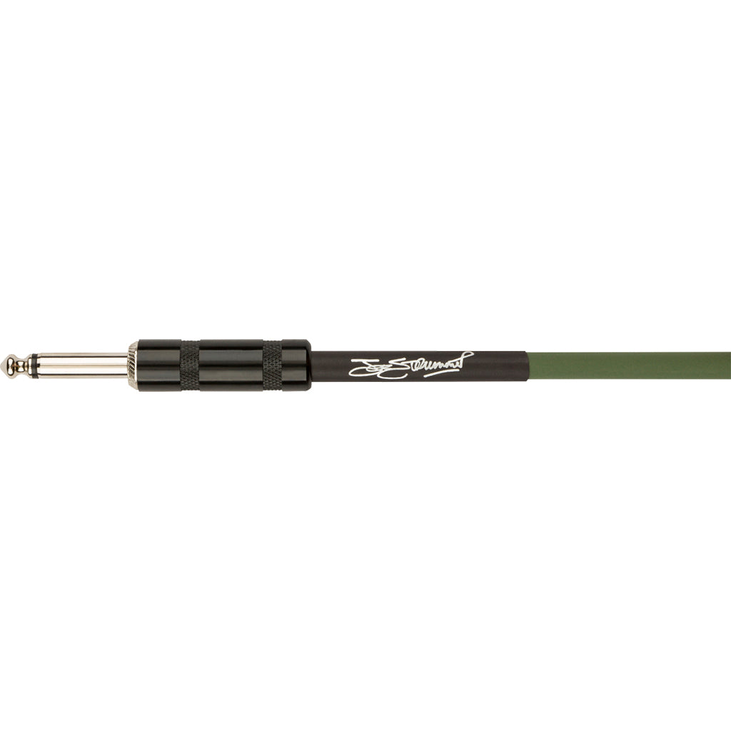 Fender Strummer Pro 13' Instrument Cable, Drab Green