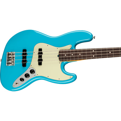 Fender - American Professional II Jazz Bass® - Rosewood Fingerboard - Miami Blue