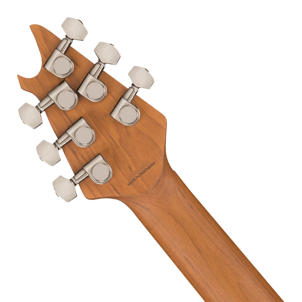 EVH Wolfgang WG Standard Exotic Poplar Burl Baked Maple Fingerboard Natural