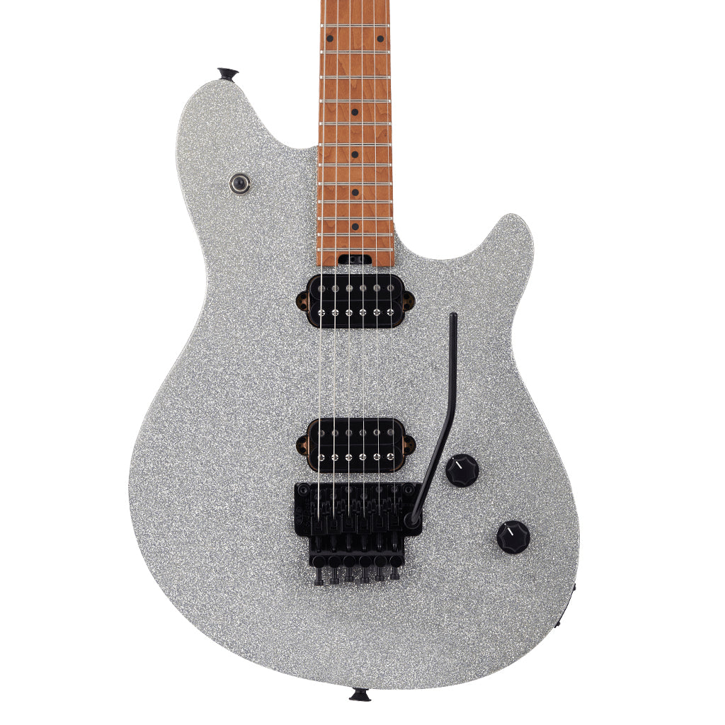 EVH Wolfgang WG Standard Baked Maple Fingerboard Silver Sparkle