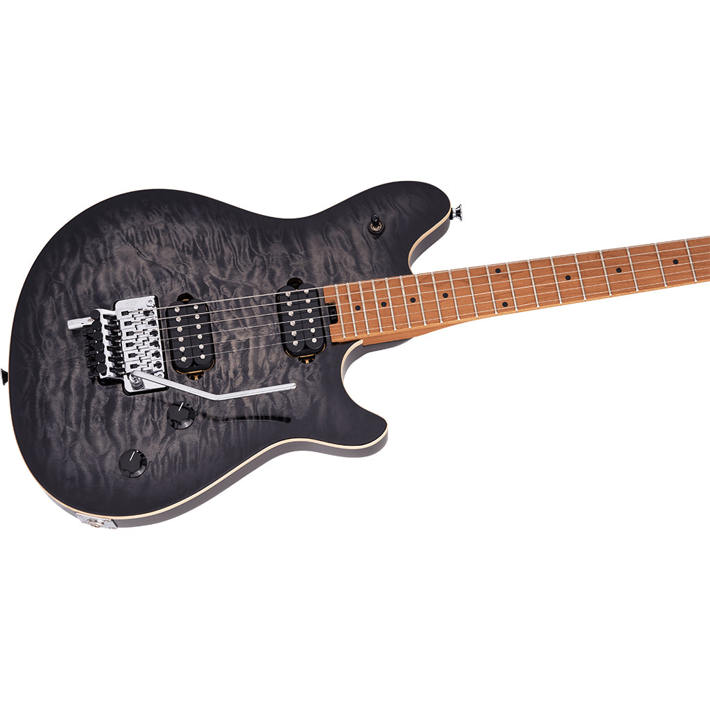 EVH Wolfgang Special QM Baked Maple Fingerboard Charcoal Burst