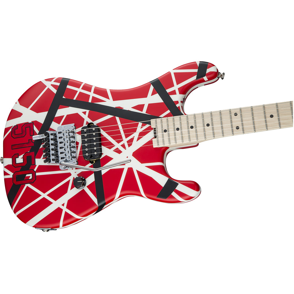 EVH Striped Series 5150 Red Black White Hero