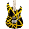 EVH Striped Series Black with Yellow Stripes Hero