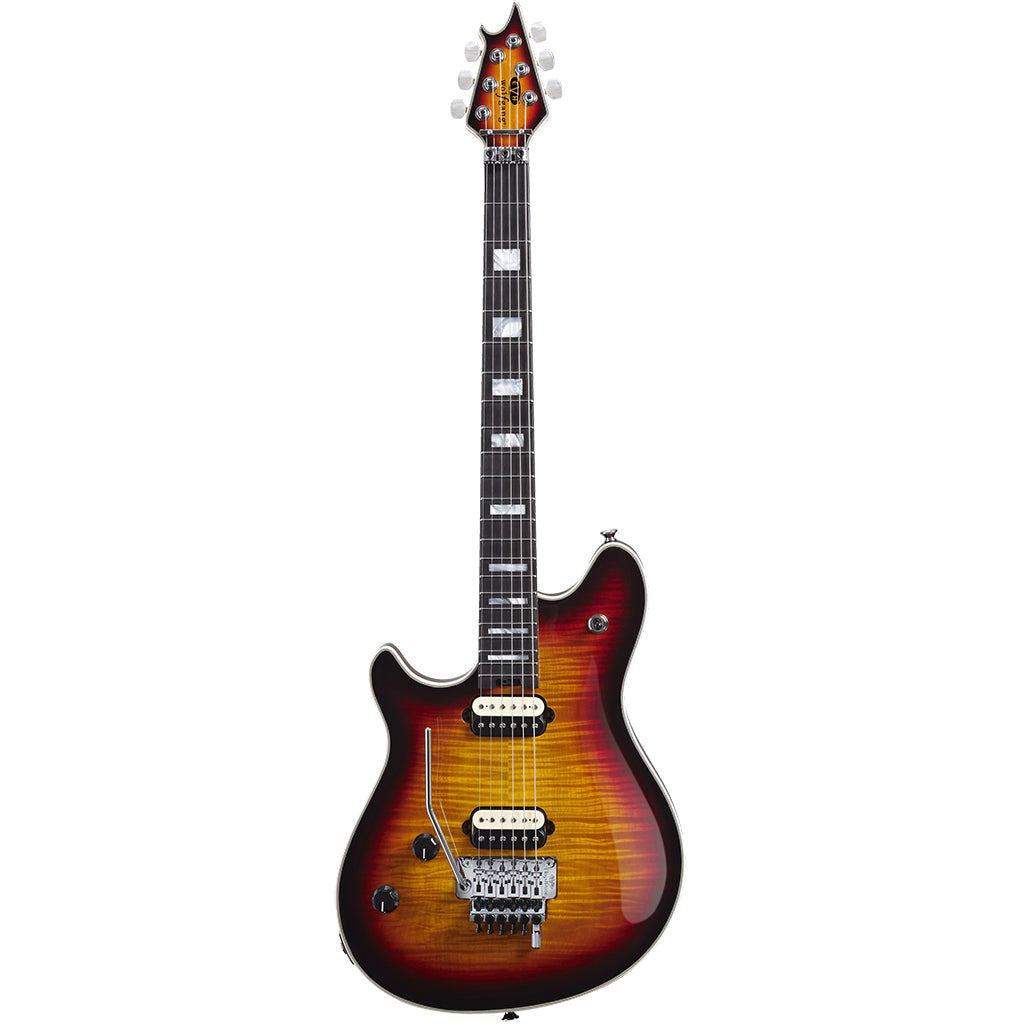 EVH Wolfgang USA Left Handed 3 Colour Sunburst Ebony Fretboard Hero
