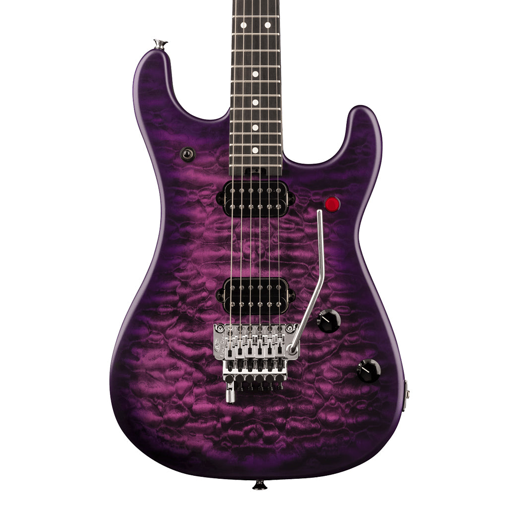 EVH 5150 Series Deluxe QM Ebony Fingerboard Purple Daze