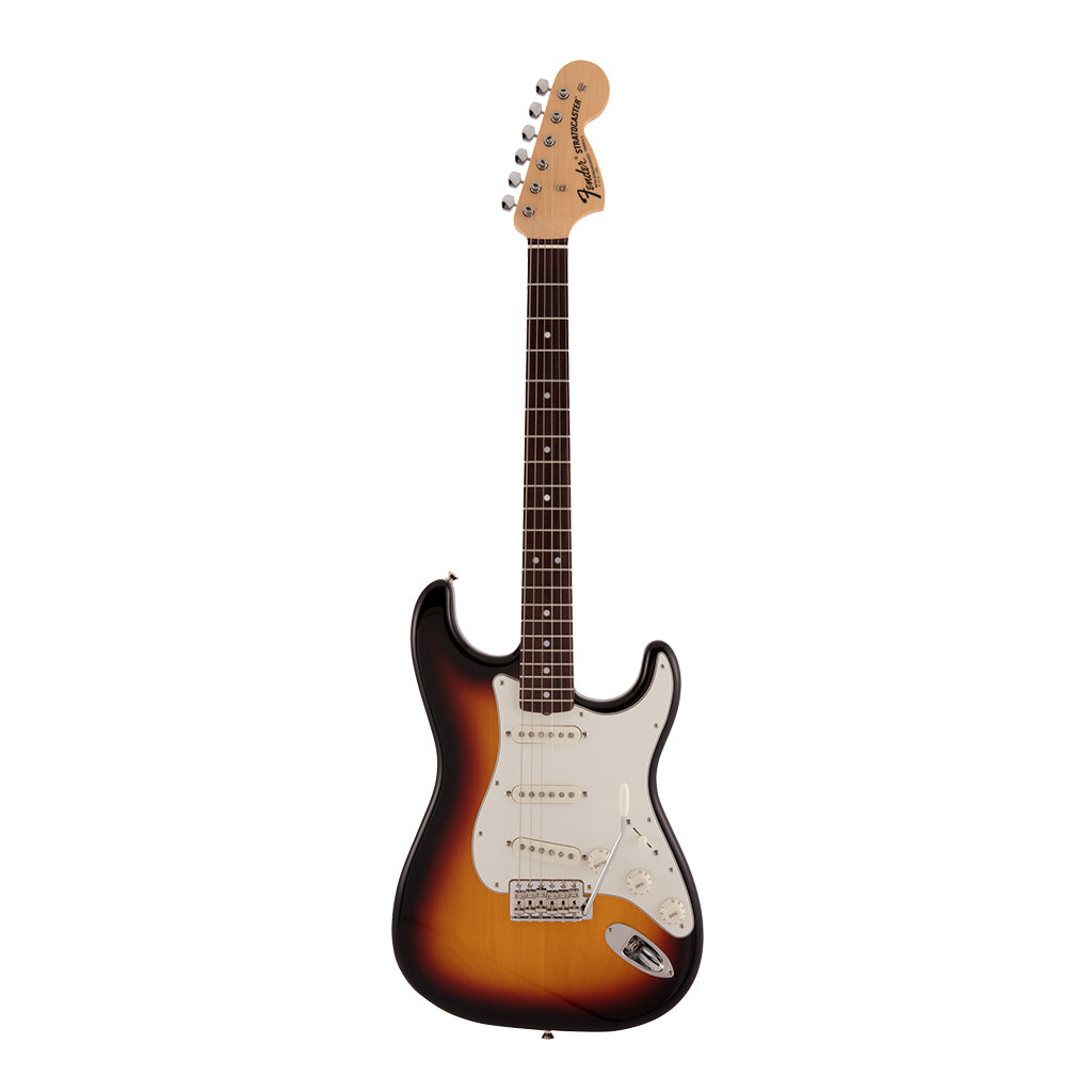Fender Made in Japan Traditional Late 60s Stratocaster Rosewood Fingerboard 3 Color Sunburst