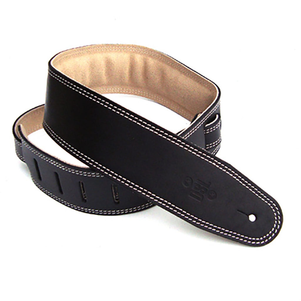 DSL GES25-15-3 Strap 2.5" Padded Suede Black and Beige