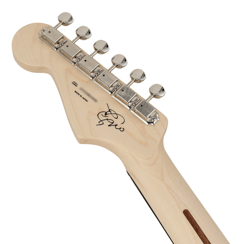 Fender Mami Stratocaster® Omochi, Rosewood Fingerboard, Vintage White