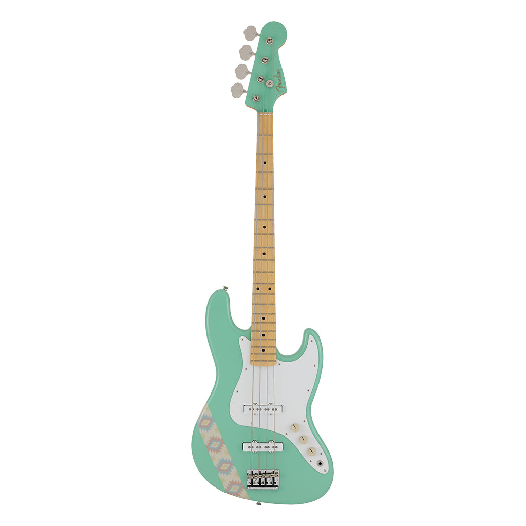 Fender Silent Siren Jazz Bass Maple Fingerboard Surf Green
