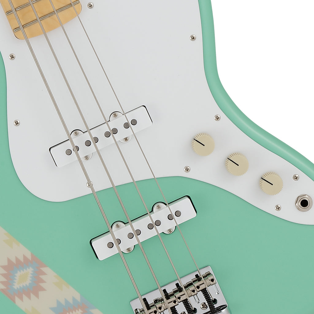 Fender Silent Siren Jazz Bass Maple Fingerboard Surf Green