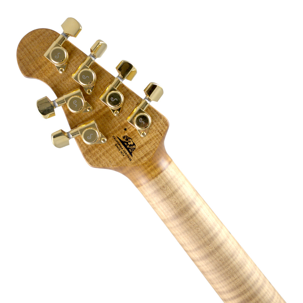 Ernie Ball Music Man Valentine w/White Pearloid Pickguard - Pink Champagne