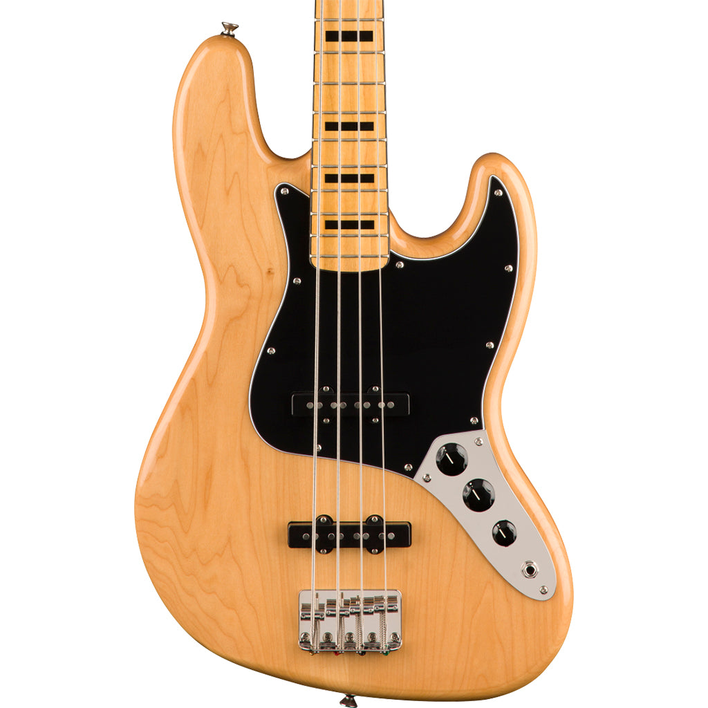 Squier Classic Vibe 70&#39;s Jazz Bass - Natural - Maple Neck