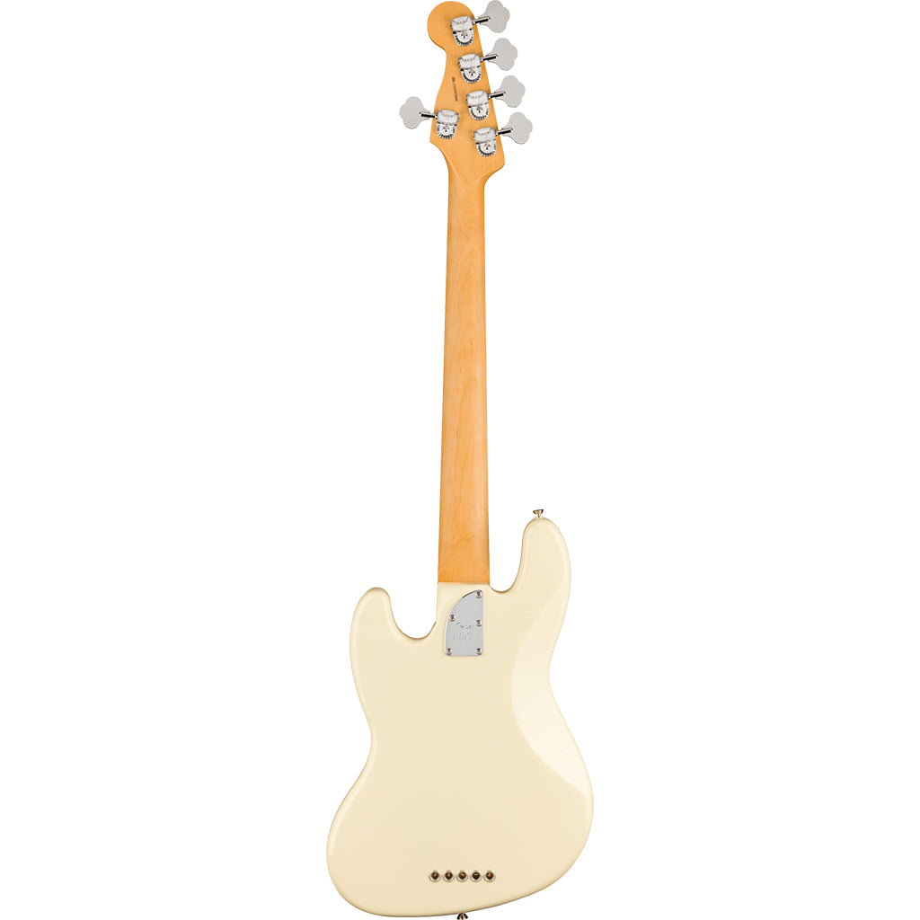 Fender - American Professional II Jazz Bass® V - Rosewood Fingerboard - Olympic White