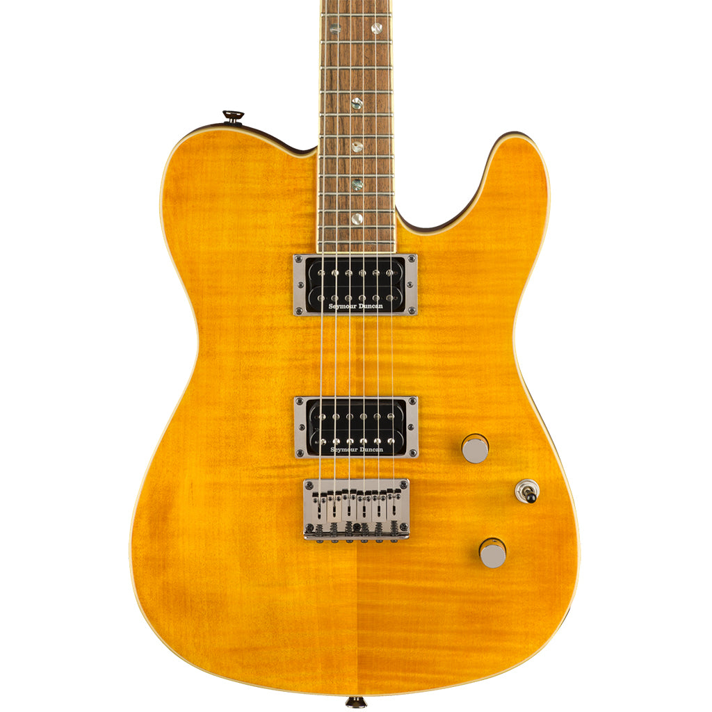 Fender Custom Telecaster HH - Flame Maple Amber - Laurel