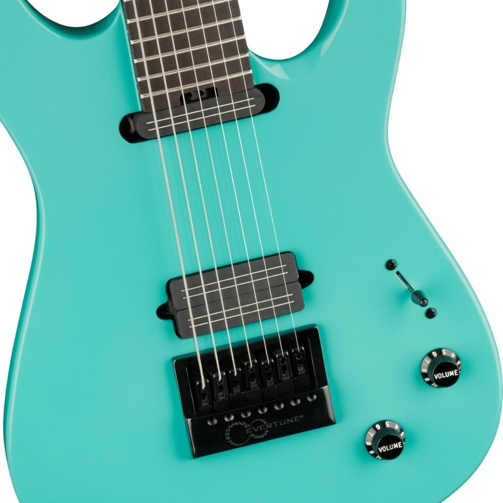 Jackson Pro Series Signature Josh Smith Soloist™ SL7 ET, Ebony Fingerboard, Aquamarine