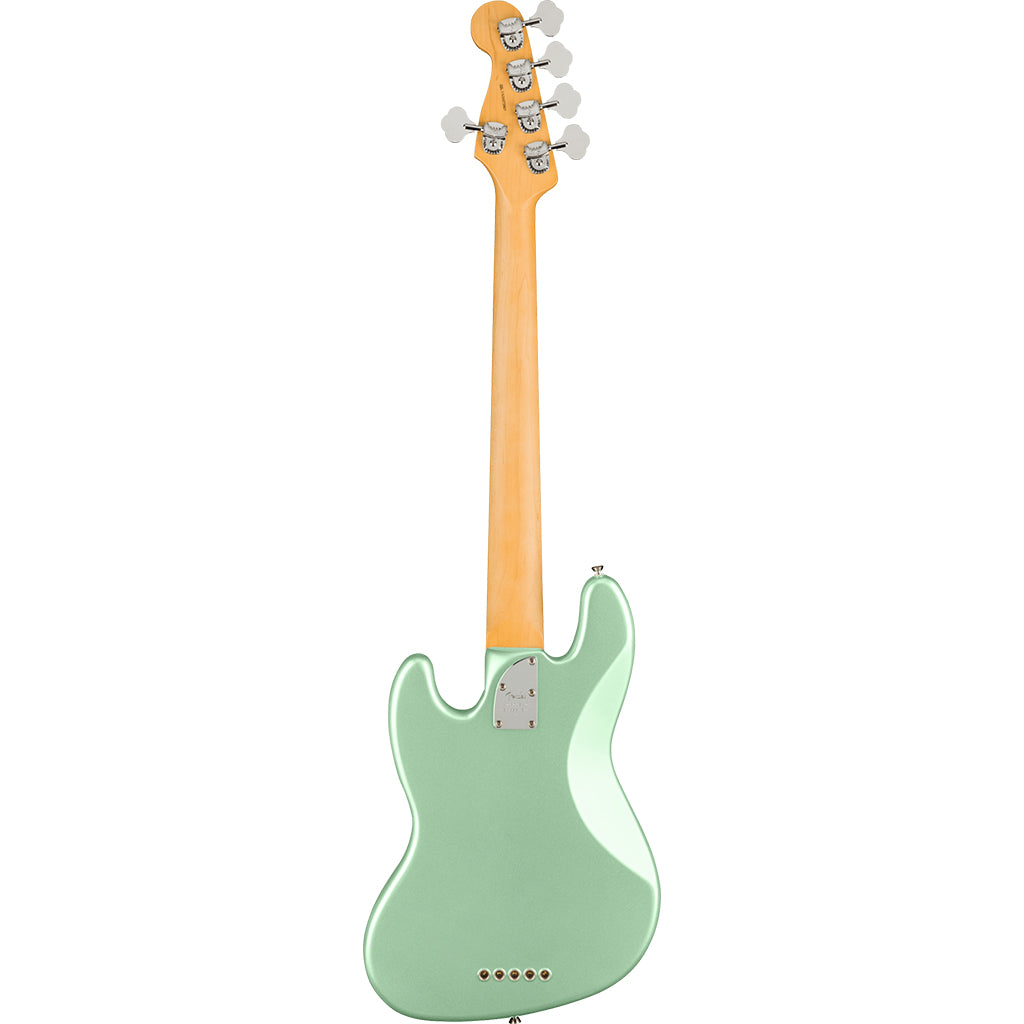 Fender - American Professional II Jazz Bass® V - Maple Fingerboard - Mystic Surf Green