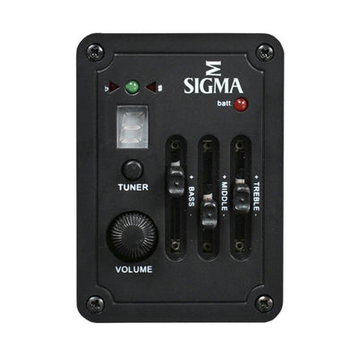 Sigma TM-12E Travel Guitar - Spruce/Mahogany + EQ/Gigbag