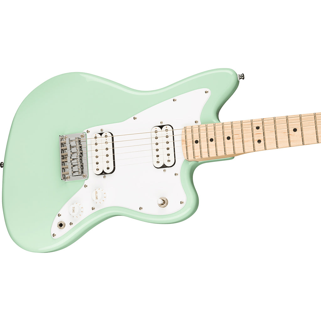 Squier Mini Jazzmaster HH Maple Fingerboard Surf Green