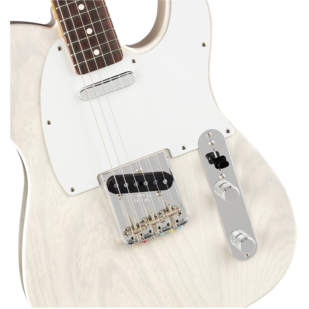Fender Jimmy Page Mirror Telecaster - White Blonde - Rosewood - Pickups