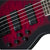 Jackson - JS Series Concert™ Bass JS3VQ, Amaranth Fingerboard - Transparent Red Burst-Sky Music