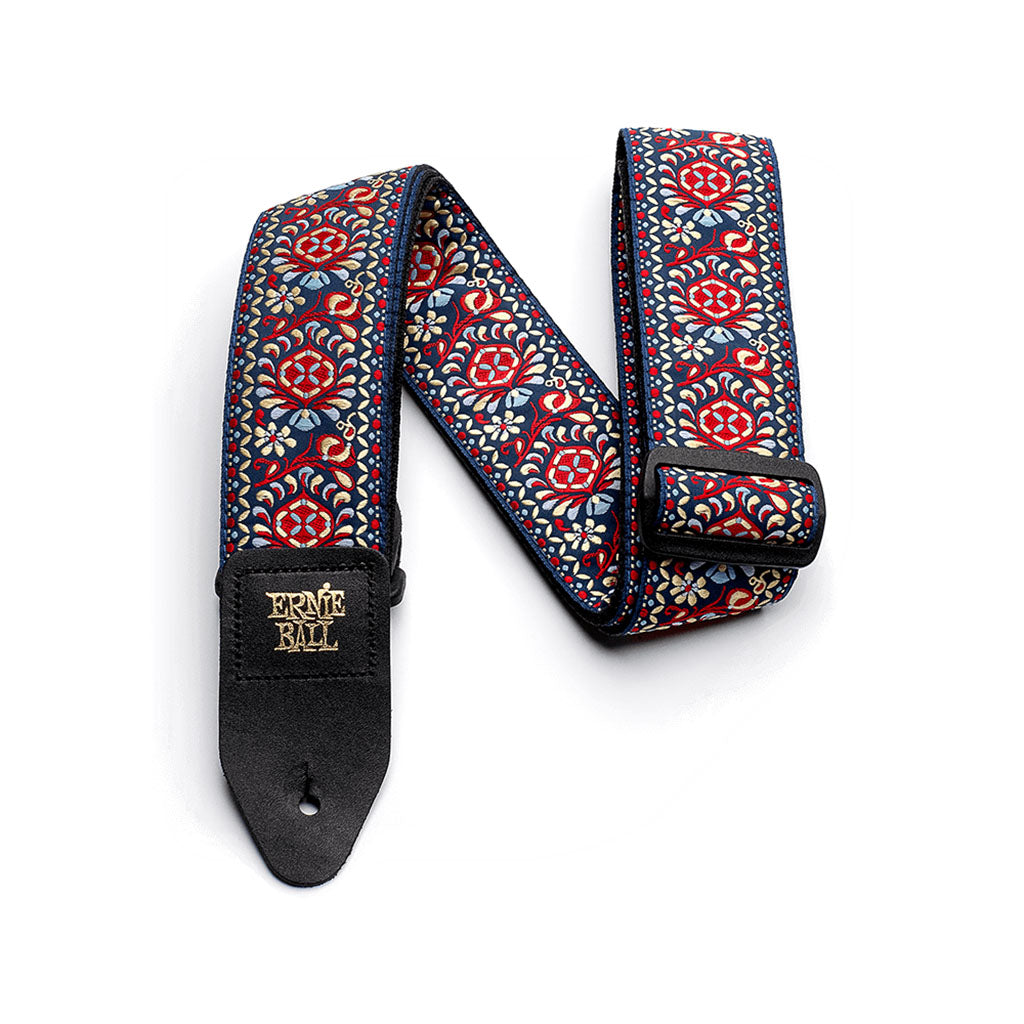 Ernie Ball E4091 Jacquard Strap - Royal Bloom