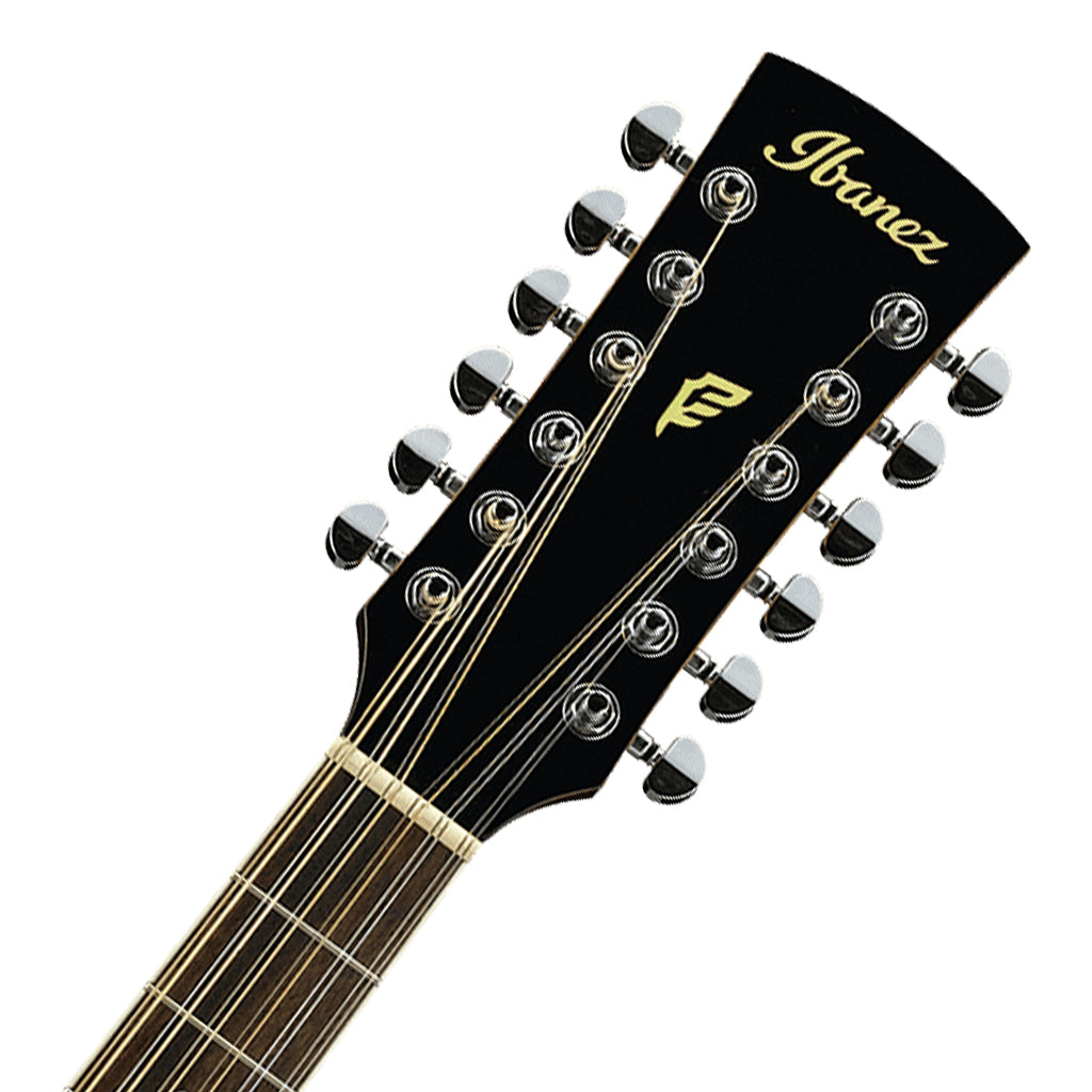 Ibanez PF1512ECE 12 String Acoustic Natural High Gloss
