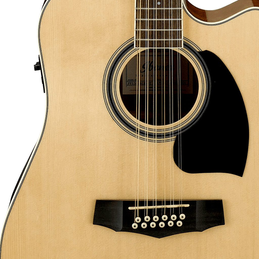 Ibanez PF1512ECE 12 String Acoustic Natural High Gloss