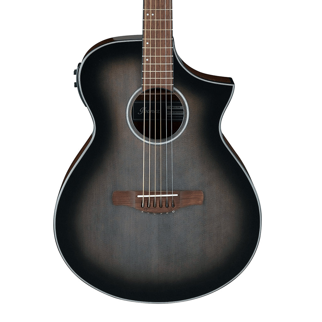 IBANEZ AEWC11 Acoustic Guitar Translucent Charcoal Burst