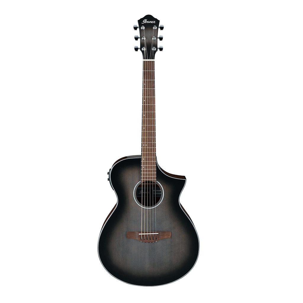 IBANEZ AEWC11 Acoustic Guitar Translucent Charcoal Burst