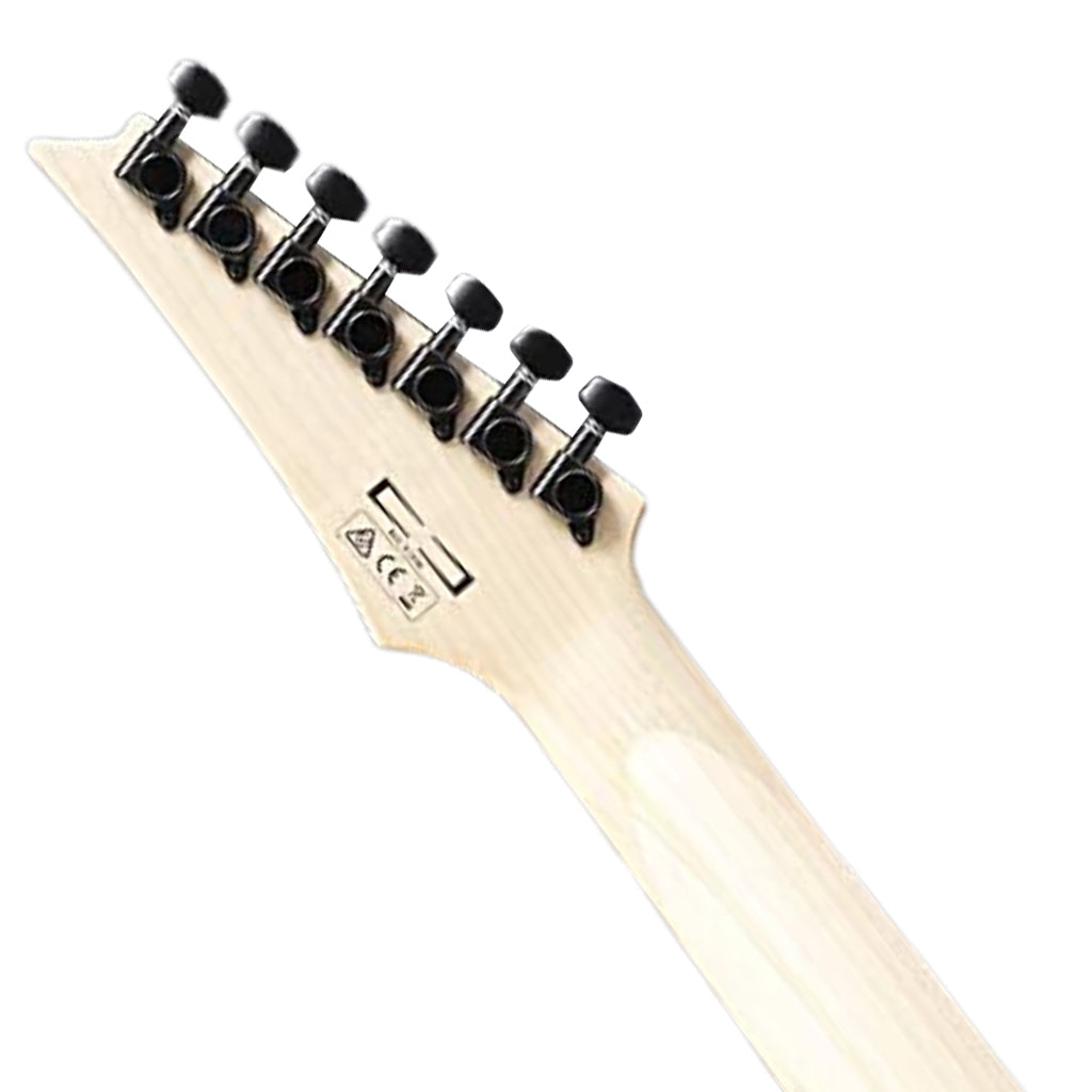 Ibanez GRG7221QA 7 String Transparent Black Sunburst