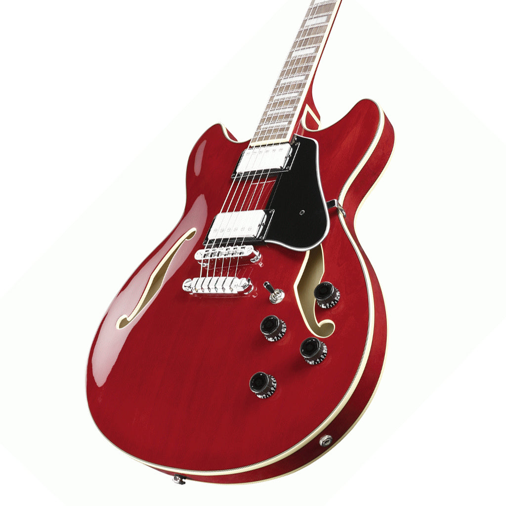 Ibanez AS73 Artcore Electric Guitar Transparent Cherry Red