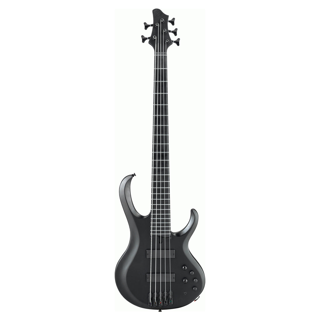 Ibanez BTB625EX 5 String Electric Bass Black Flat