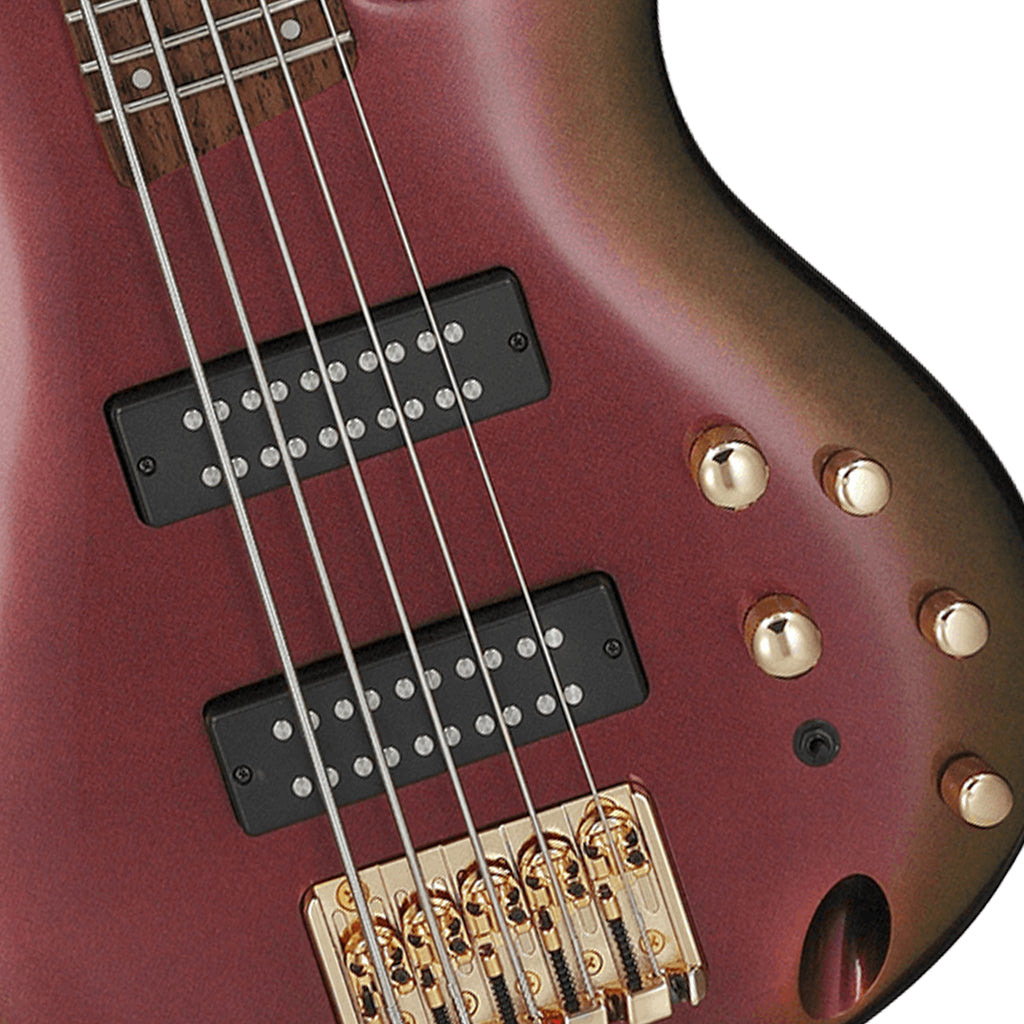 Ibanez SR305EDX 5 String Rose Gold Chameleon