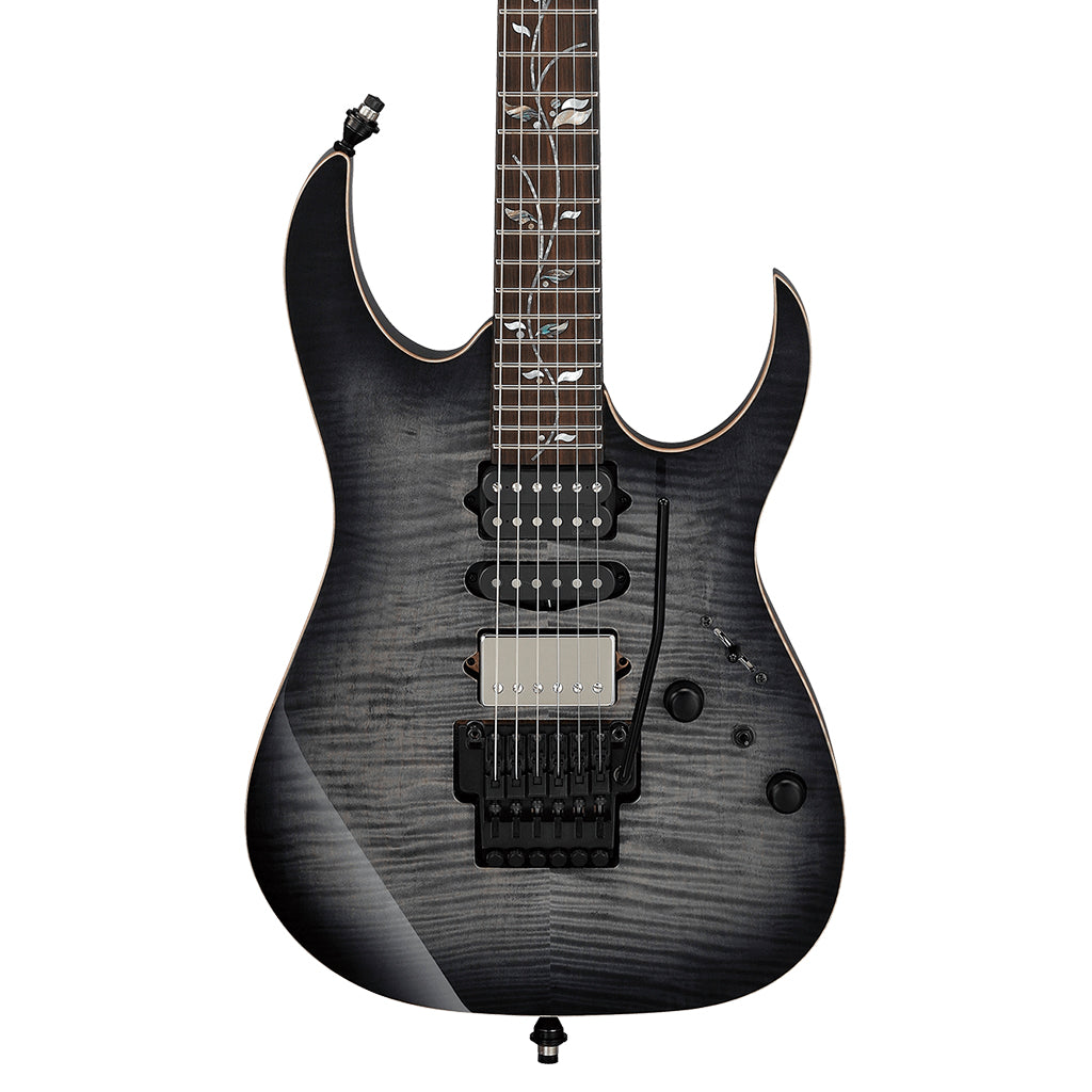 Ibanez - RG8870 J-Custom Electric Guitar with Case - Black Rutile