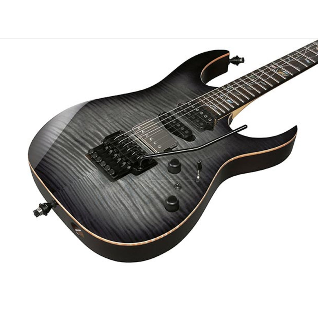 Ibanez - RG8870 J-Custom Electric Guitar with Case - Black Rutile