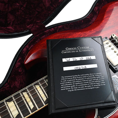 Gibson Custom Shop 1961 SG Standard Left Hand - Cherry - VOS