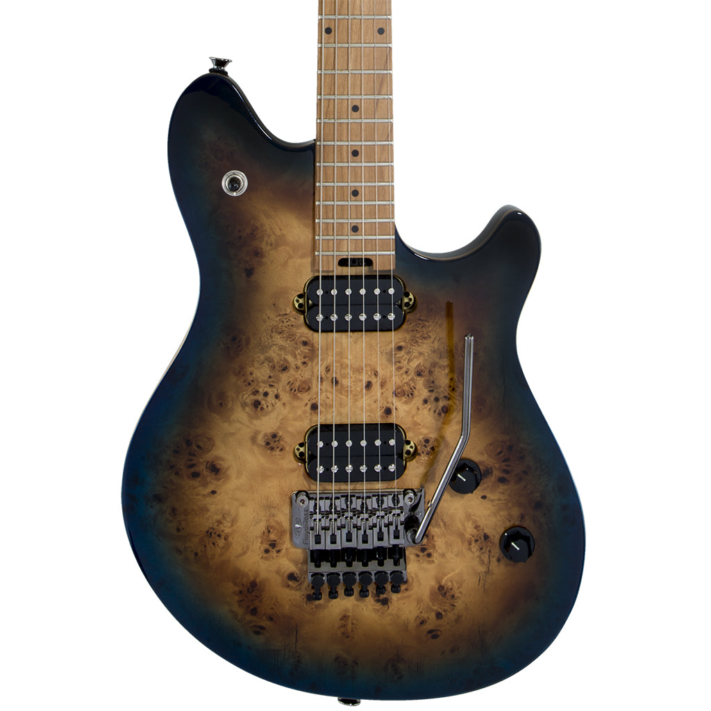 EVH Wolfgang Standard Exotic Midnight Sunset Baked Maple Hero