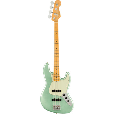 Fender - American Professional II Jazz Bass® - Maple Fingerboard - Mystic Surf Green