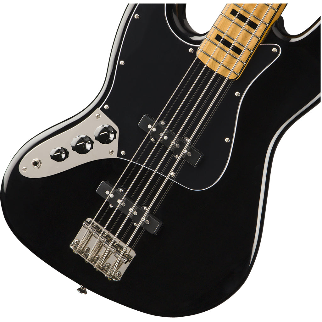 Squier Classic Vibe 70s Jazz Bass Left Handed Maple Fingerboard Black