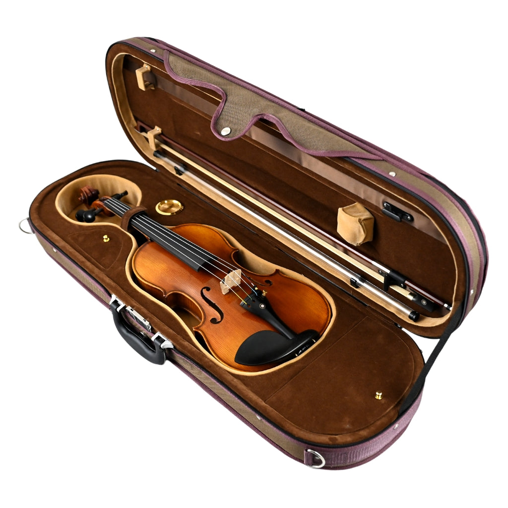 Knight - HDV31 4/4 Size Violin with bow and foam case